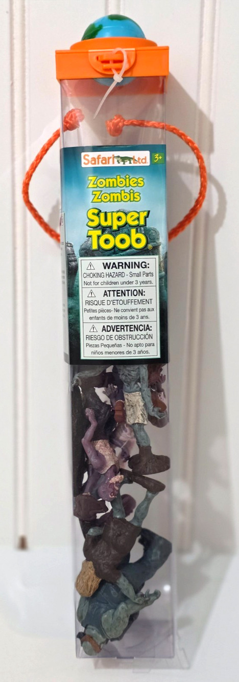 NEW Safari Ltd Zombies Mini Figures Super Toob 686004
